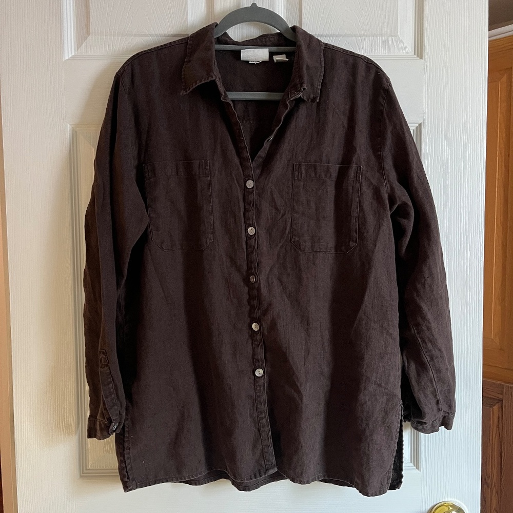 Chico's Design button down Size 2